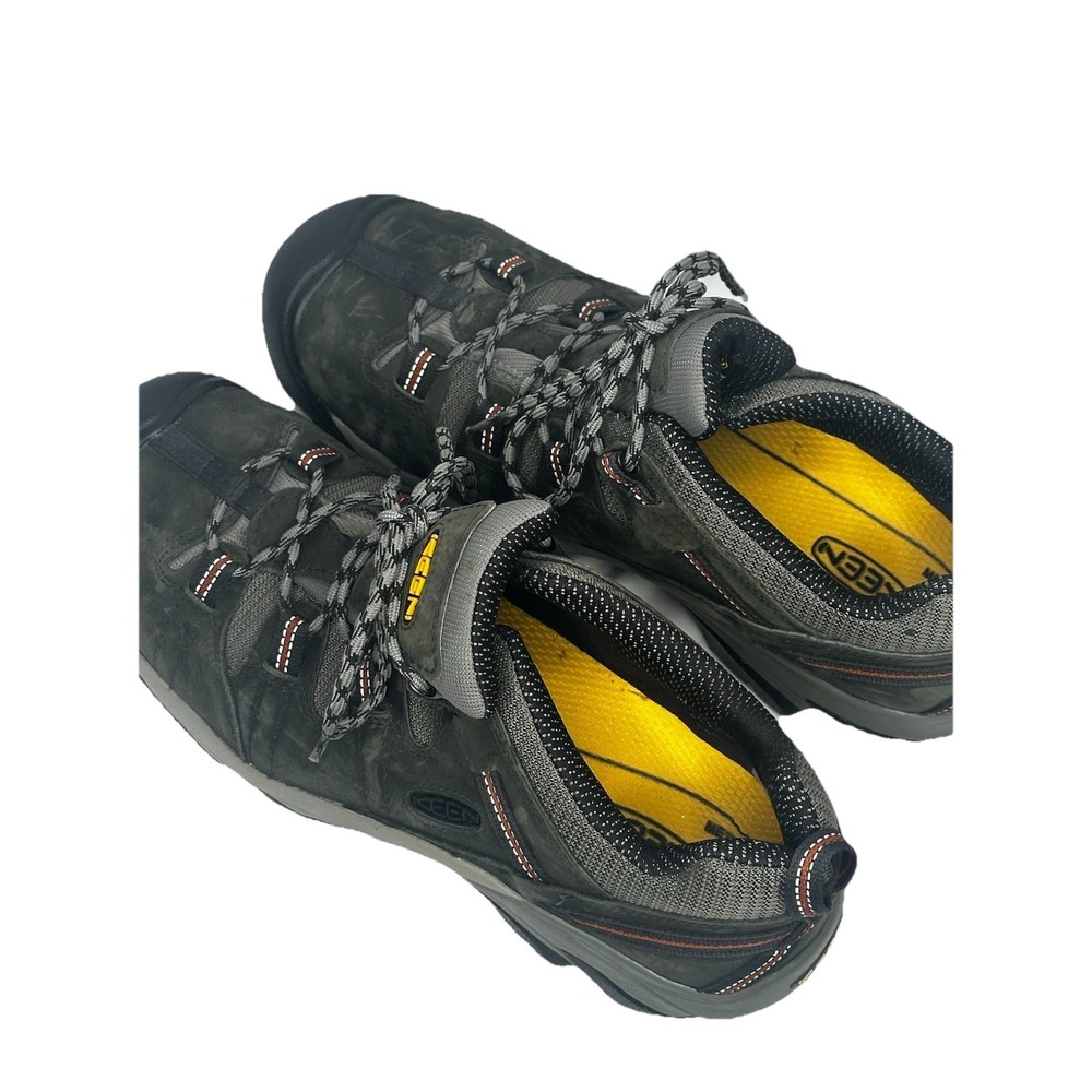 Keen Utility‎ Mens 11.5 EE Steel Toe Work Shoes Grey Leather 1007010E EH Wide